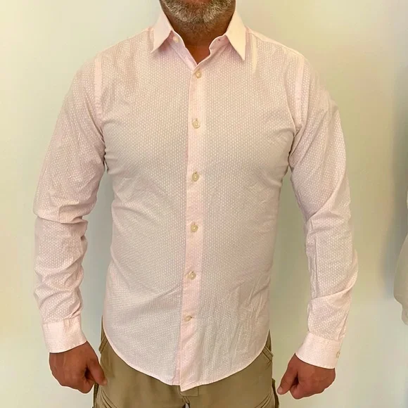 Express | Shirts | Express Mens Extra Slim Dot Print Stretch Dress Shirt Size Size Small 4145 | Poshmark Express | Shirts | Express Mens Extra Slim Dot Print Stretch Dress Shirt Size Size Small 4145 | Poshmark